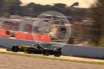 World © Octane Photographic Ltd. Formula 1 - Winter Test 1. Nico Hulkenberg - Renault Sport F1 Team R.S.17. Circuit de Barcelona-Catalunya. Wednesday 1st March 2017. Digital Ref :