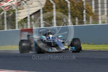 World © Octane Photographic Ltd. Formula 1 - Winter Test 1. Valtteri Bottas - Mercedes AMG Petronas F1 W08 EQ Energy+. Circuit de Barcelona-Catalunya. Thursday 2nd March 2017. Digital Ref :1783CB1D0077