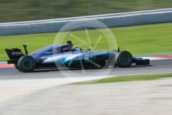 World © Octane Photographic Ltd. Formula 1 - Winter Test 1. Valtteri Bottas - Mercedes AMG Petronas F1 W08 EQ Energy+. Circuit de Barcelona-Catalunya. Thursday 2nd March 2017. Digital Ref :1783CB1D4705