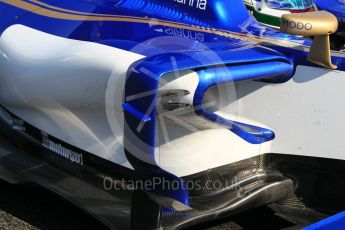 World © Octane Photographic Ltd. Formula 1 - Winter Test 1. Antonio Giovinazzi – Sauber F1 Team C36. Circuit de Barcelona-Catalunya. Thursday 2nd March 2017. Digital Ref :1783CB1D4781