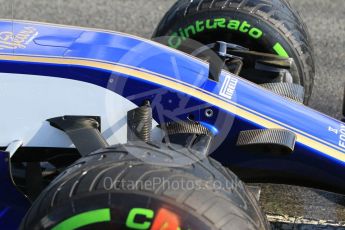 World © Octane Photographic Ltd. Formula 1 - Winter Test 1. Antonio Giovinazzi – Sauber F1 Team C36. Circuit de Barcelona-Catalunya. Thursday 2nd March 2017. Digital Ref :1783CB1D4803