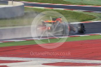 World © Octane Photographic Ltd. Formula 1 - Winter Test 1. Max Verstappen - Red Bull Racing RB13. Circuit de Barcelona-Catalunya. Thursday 2nd March 2017. Digital Ref :