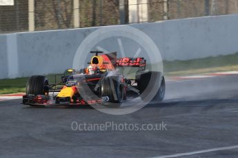 World © Octane Photographic Ltd. Formula 1 - Winter Test 1. Max Verstappen - Red Bull Racing RB13. Circuit de Barcelona-Catalunya. Thursday 2nd March 2017. Digital Ref :