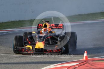 World © Octane Photographic Ltd. Formula 1 - Winter Test 1. Max Verstappen - Red Bull Racing RB13. Circuit de Barcelona-Catalunya. Thursday 2nd March 2017. Digital Ref :