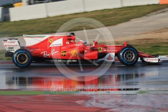 World © Octane Photographic Ltd. Formula 1 - Winter Test 1. Kimi Raikkonen - Scuderia Ferrari SF70H. Circuit de Barcelona-Catalunya. Thursday 2nd March 2017. Digital Ref : 1783CB1D8934