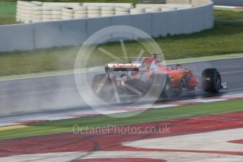 World © Octane Photographic Ltd. Formula 1 - Winter Test 1. Kimi Raikkonen - Scuderia Ferrari SF70H. Circuit de Barcelona-Catalunya. Thursday 2nd March 2017. Digital Ref : 1783CB1D8946