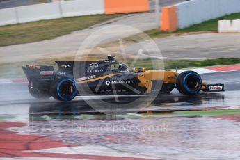 World © Octane Photographic Ltd. Formula 1 - Winter Test 1. Nico Hulkenberg - Renault Sport F1 Team R.S.17. Circuit de Barcelona-Catalunya. Thursday 2nd March 2017. Digital Ref : 1783CB1D9049