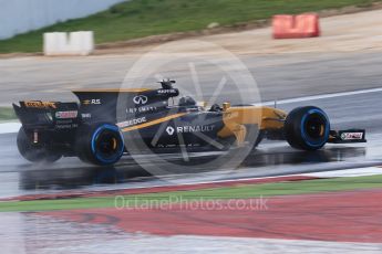 World © Octane Photographic Ltd. Formula 1 - Winter Test 1. Nico Hulkenberg - Renault Sport F1 Team R.S.17. Circuit de Barcelona-Catalunya. Thursday 2nd March 2017. Digital Ref : 1783CB1D9052