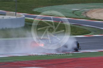 World © Octane Photographic Ltd. Formula 1 - Winter Test 1. Nico Hulkenberg - Renault Sport F1 Team R.S.17. Circuit de Barcelona-Catalunya. Thursday 2nd March 2017. Digital Ref : 1783CB1D9061