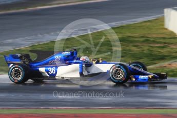 World © Octane Photographic Ltd. Formula 1 - Winter Test 1. Antonio Giovinazzi – Sauber F1 Team C36. Circuit de Barcelona-Catalunya. Thursday 2nd March 2017. Digital Ref : 1783CB1D9106