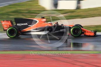 World © Octane Photographic Ltd. Formula 1 - Winter Test 1. Stoffel Vandoorne - McLaren Honda MCL32. Circuit de Barcelona-Catalunya. Thursday 2nd March 2017. Digital Ref : 1783CB1D9288