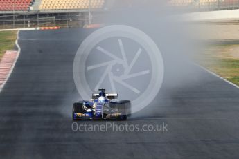 World © Octane Photographic Ltd. Formula 1 - Winter Test 1. Antonio Giovinazzi – Sauber F1 Team C36. Circuit de Barcelona-Catalunya. Thursday 2nd March 2017. Digital Ref : 1783CB1D9358