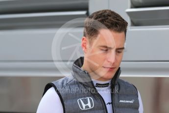 World © Octane Photographic Ltd. Formula 1 - Winter Test 1. Stoffel Vandoorne - McLaren Honda MCL32. Circuit de Barcelona-Catalunya. Thursday 2nd March 2017. Digital Ref :1783CB1D9387