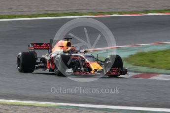 World © Octane Photographic Ltd. Formula 1 - Winter Test 1. Max Verstappen - Red Bull Racing RB13. Circuit de Barcelona-Catalunya. Thursday 2nd March 2017. Digital Ref : 1783CB1D9495