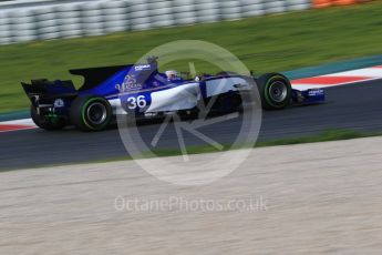 World © Octane Photographic Ltd. Formula 1 - Winter Test 1. Antonio Giovinazzi – Sauber F1 Team C36. Circuit de Barcelona-Catalunya. Thursday 2nd March 2017. Digital Ref :1783CB1D9509