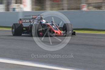 World © Octane Photographic Ltd. Formula 1 - Winter Test 1. Romain Grosjean - Haas F1 Team VF-17. Circuit de Barcelona-Catalunya. Thursday 2nd March 2017. Digital Ref : 1783CB1D9717