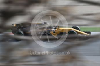 World © Octane Photographic Ltd. Formula 1 - Winter Test 1. Nico Hulkenberg - Renault Sport F1 Team R.S.17. Circuit de Barcelona-Catalunya. Thursday 2nd March 2017. Digital Ref : 1783CB1D9752