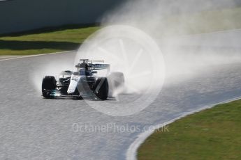 World © Octane Photographic Ltd. Formula 1 - Winter Test 1. Valtteri Bottas - Mercedes AMG Petronas F1 W08 EQ Energy+. Circuit de Barcelona-Catalunya. Thursday 2nd March 2017. Digital Ref :1783CB1D9793