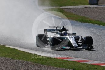 World © Octane Photographic Ltd. Formula 1 - Winter Test 1. Valtteri Bottas - Mercedes AMG Petronas F1 W08 EQ Energy+. Circuit de Barcelona-Catalunya. Thursday 2nd March 2017. Digital Ref :1783CB1D9871