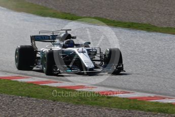World © Octane Photographic Ltd. Formula 1 - Winter Test 1. Valtteri Bottas - Mercedes AMG Petronas F1 W08 EQ Energy+. Circuit de Barcelona-Catalunya. Thursday 2nd March 2017. Digital Ref :1783CB1D9925