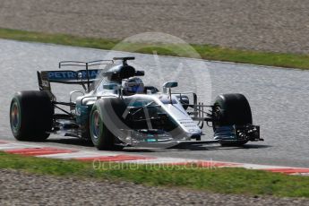 World © Octane Photographic Ltd. Formula 1 - Winter Test 1. Valtteri Bottas - Mercedes AMG Petronas F1 W08 EQ Energy+. Circuit de Barcelona-Catalunya. Thursday 2nd March 2017. Digital Ref :1783CB1D9929