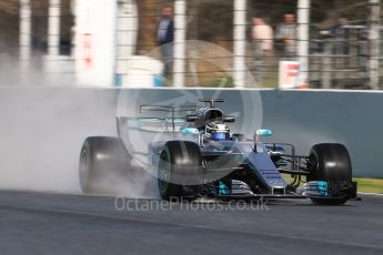 World © Octane Photographic Ltd. Formula 1 - Winter Test 1. Valtteri Bottas - Mercedes AMG Petronas F1 W08 EQ Energy+. Circuit de Barcelona-Catalunya. Thursday 2nd March 2017. Digital Ref :1783CB1D9990