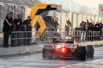 World © Octane Photographic Ltd. Formula 1 - Winter Test 1. Stoffel Vandoorne - McLaren Honda MCL32. Circuit de Barcelona-Catalunya. Thursday 2nd March 2017. Digital Ref : 1783LB1D1077