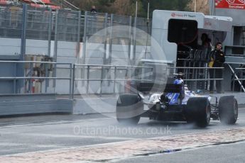 World © Octane Photographic Ltd. Formula 1 - Winter Test 1. Antonio Giovinazzi – Sauber F1 Team C36. Circuit de Barcelona-Catalunya. Thursday 2nd March 2017. Digital Ref : 1783LB1D1146