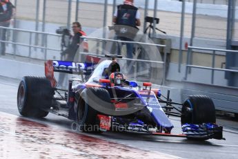 World © Octane Photographic Ltd. Formula 1 - Winter Test 1. Daniil Kvyat - Scuderia Toro Rosso STR12. Circuit de Barcelona-Catalunya. Thursday 2nd March 2017. Digital Ref : 1783LB1D1172