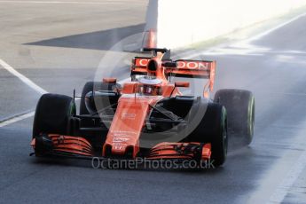 World © Octane Photographic Ltd. Formula 1 - Winter Test 1. Stoffel Vandoorne - McLaren Honda MCL32. Circuit de Barcelona-Catalunya. Thursday 2nd March 2017. Digital Ref : 1783LB1D1268