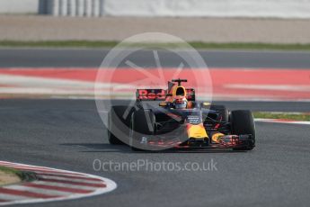 World © Octane Photographic Ltd. Formula 1 - Winter Test 1. Max Verstappen - Red Bull Racing RB13. Circuit de Barcelona-Catalunya. Thursday 2nd March 2017. Digital Ref : 1783LB1D1474