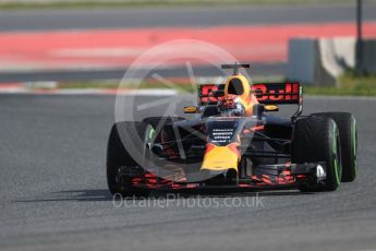 World © Octane Photographic Ltd. Formula 1 - Winter Test 1. Max Verstappen - Red Bull Racing RB13. Circuit de Barcelona-Catalunya. Thursday 2nd March 2017. Digital Ref : 1783LB1D1528