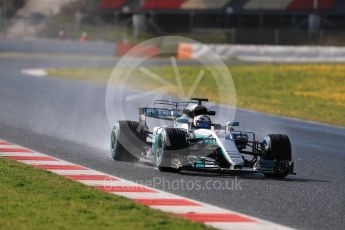 World © Octane Photographic Ltd. Formula 1 - Winter Test 1. Valtteri Bottas - Mercedes AMG Petronas F1 W08 EQ Energy+. Circuit de Barcelona-Catalunya. Thursday 2nd March 2017. Digital Ref : 1783LB1D1922
