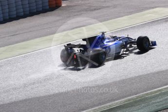 World © Octane Photographic Ltd. Formula 1 - Winter Test 1. Antonio Giovinazzi – Sauber F1 Team C36. Circuit de Barcelona-Catalunya. Thursday 2nd March 2017. Digital Ref :1783LB1D2103