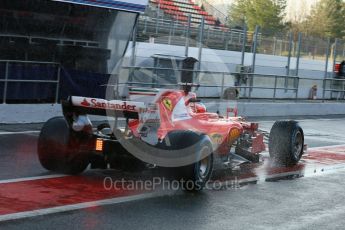 World © Octane Photographic Ltd. Formula 1 - Winter Test 1. Kimi Raikkonen - Scuderia Ferrari SF70H. Circuit de Barcelona-Catalunya. Thursday 2nd March 2017. Digital Ref : 1783LB5D8875