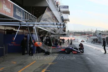 World © Octane Photographic Ltd. Formula 1 - Winter Test 1. Daniil Kvyat - Scuderia Toro Rosso STR12. Circuit de Barcelona-Catalunya. Thursday 2nd March 2017. Digital Ref : 1783LB5D8880