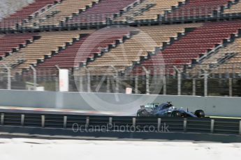 World © Octane Photographic Ltd. Formula 1 - Winter Test 1. Valtteri Bottas - Mercedes AMG Petronas F1 W08 EQ Energy+. Circuit de Barcelona-Catalunya. Thursday 2nd March 2017. Digital Ref :1783LB5D8962