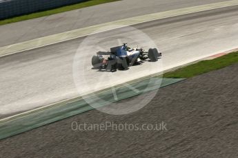 World © Octane Photographic Ltd. Formula 1 - Winter Test 1. Sergio Perez - Sahara Force India VJM10. Circuit de Barcelona-Catalunya. Thursday 2nd March 2017. Digital Ref :1783LB5D9073