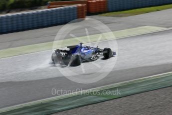 World © Octane Photographic Ltd. Formula 1 - Winter Test 1. Antonio Giovinazzi – Sauber F1 Team C36. Circuit de Barcelona-Catalunya. Thursday 2nd March 2017. Digital Ref :1783LB5D9108