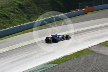 World © Octane Photographic Ltd. Formula 1 - Winter Test 1. Antonio Giovinazzi – Sauber F1 Team C36. Circuit de Barcelona-Catalunya. Thursday 2nd March 2017. Digital Ref :1783LB5D9142