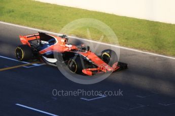 World © Octane Photographic Ltd. Scuderia Toro McLaren Honda MCL32 – Stoffel Vandoorne - Circuit de Barcelona-Catalunya. Sunday 26th February 2017. Digital Ref : 1778CB1D5786