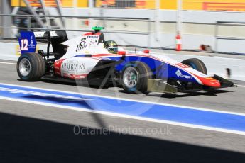 World © Octane Photographic Ltd. GP3 - Practice. Dorian Boccolacci – Trident. Circuit de Barcelona - Catalunya, Spain. Friday 12th May 2017. Digital Ref:1814CB1L8604