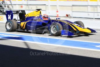 World © Octane Photographic Ltd. GP3 - Practice. Santini Ferrucci – DAMS. Circuit de Barcelona - Catalunya, Spain. Friday 12th May 2017. Digital Ref:1814CB1L8608