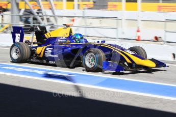 World © Octane Photographic Ltd. GP3 - Practice. Bruno Baptista – DAMS. Circuit de Barcelona - Catalunya, Spain. Friday 12th May 2017. Digital Ref:1814CB1L8617