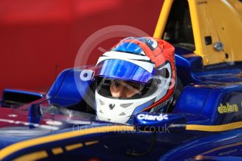 World © Octane Photographic Ltd. GP3 - Qualifying. Tatiana Calderon – DAMS. Circuit de Barcelona - Catalunya, Spain. Saturday 13th May 2017. Digital Ref:1817LB1D0308