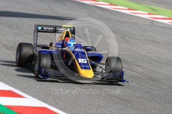 World © Octane Photographic Ltd. GP3 - Qualifying. Tatiana Calderon – DAMS. Circuit de Barcelona - Catalunya, Spain. Saturday 13th May 2017. Digital Ref:1817LB1D0566
