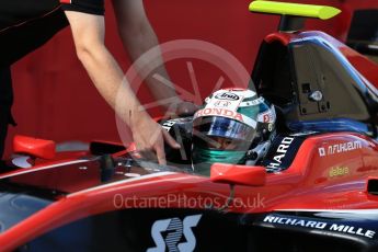 World © Octane Photographic Ltd. GP3 - Qualifying. Nirei Fukuzumi - ART Grand PrIx. Circuit de Barcelona - Catalunya, Spain. Saturday 13th May 2017. Digital Ref:1817LB2D8196