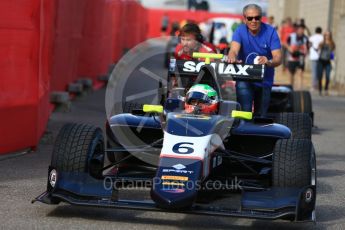 World © Octane Photographic Ltd. GP3 - Qualifying. Leonardo Pulcini - Arden International. Circuit de Barcelona - Catalunya, Spain. Saturday 13th May 2017. Digital Ref:1817LB2D8207