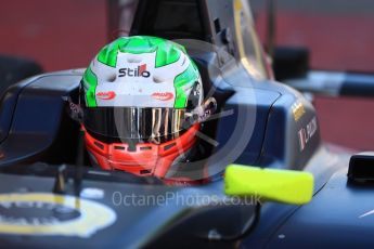 World © Octane Photographic Ltd. GP3 - Race 1. Leonardo Pulcini - Arden International. Circuit de Barcelona - Catalunya, Spain. Saturday 13th May 2017. Digital Ref: 1820LB1D2555