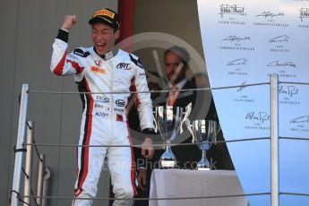 World © Octane Photographic Ltd. GP3 - Race 1. Nirei Fukuzumi - ART Grand PrIx. Circuit de Barcelona - Catalunya, Spain. Saturday 13th May 2017. Digital Ref: 1820LB1D2626